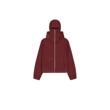 Men's Hooded Zip-Up Baseball Jacket