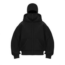 Men's Hooded Zip-Up Baseball Jacket